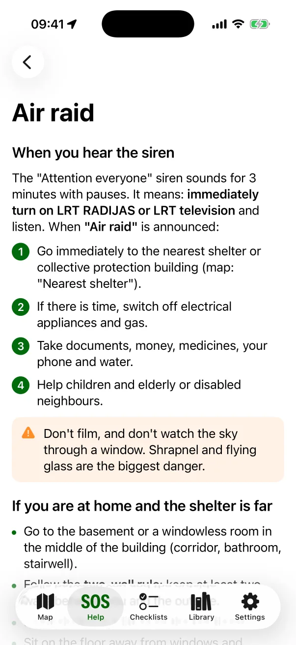 The “Air raid” guide: what to do when you hear the siren