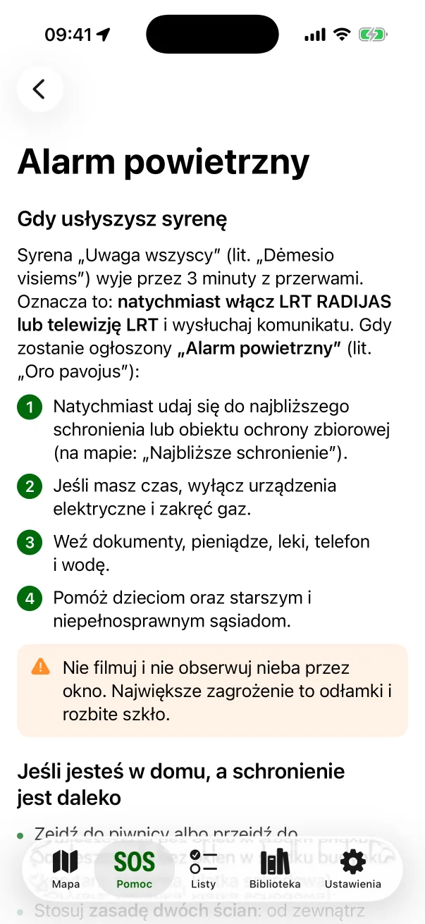 Poradnik „Alarm powietrzny”: co robić, gdy usłyszysz syrenę